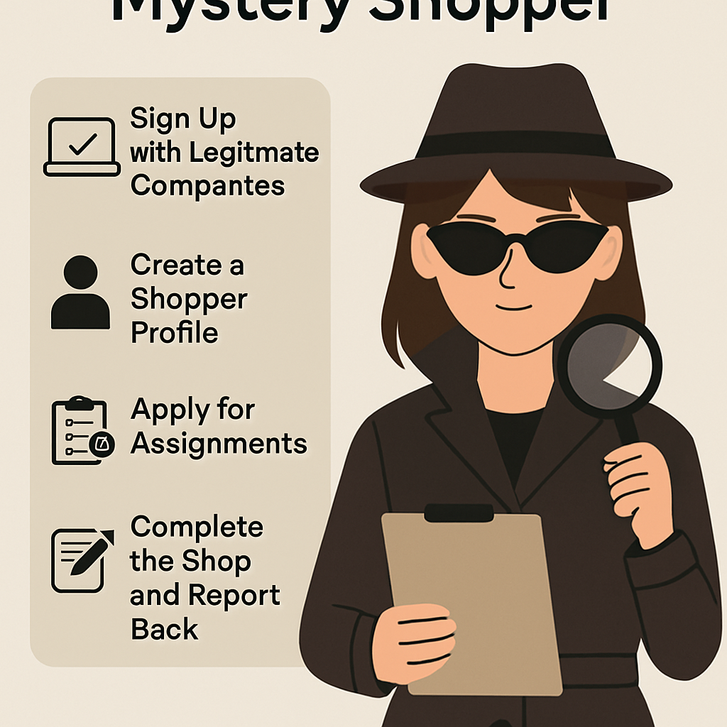 how to become a mystery shopper
