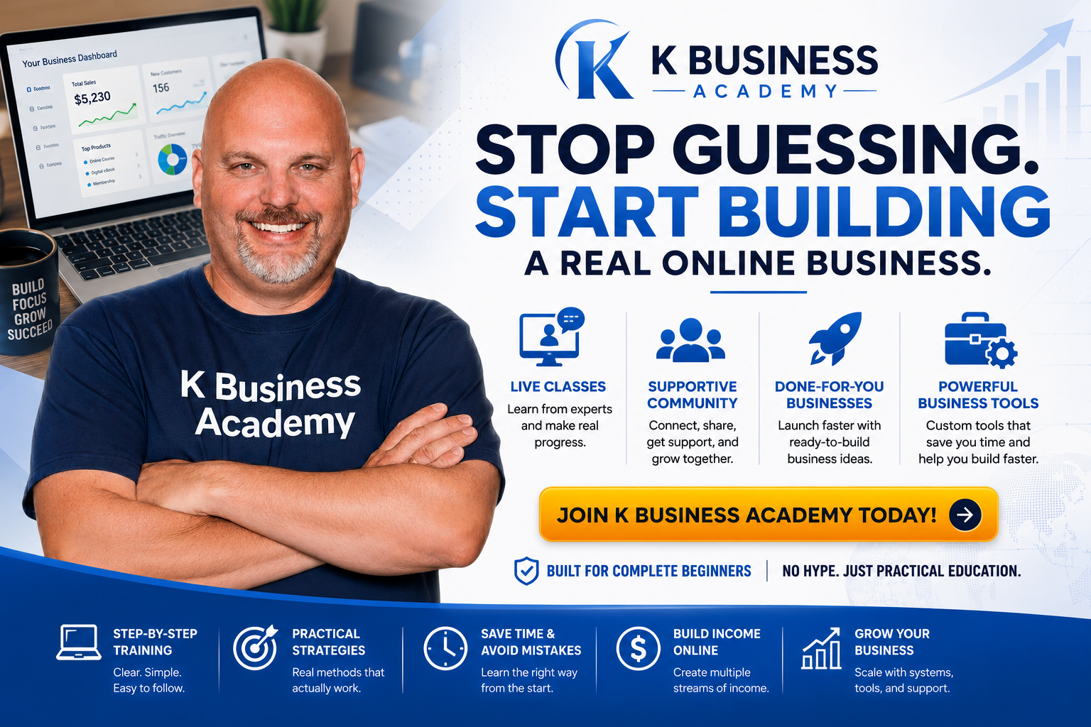 K Business Academy Header
